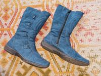 Marco Tozzi 41 WinterStiefel Boots gefüttert Petrolblau neuw Sachsen-Anhalt - Halberstadt Vorschau