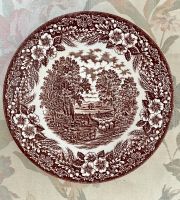 Porzellan Suppenteller Broadhurst Staffordshire Ironstone England Berlin - Spandau Vorschau