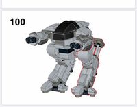 PDF Anleitung Robocop ED-209 aus Klemmbausteinen / Lego Hessen - Weinbach Vorschau