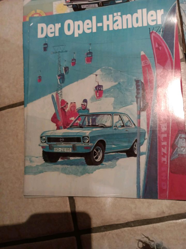 Magazin "der Opel Händler" 1974/ 1975, Diplomat, Manta, Bedford.. in Freinsheim