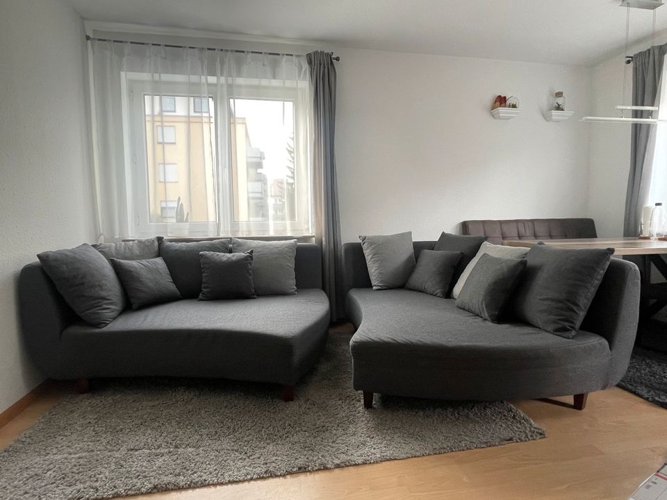 Couch grau in Gundelfingen