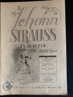 Johann Strauß 15 Walzer für Klavier leicht gesetzt Bayern - Sonthofen Vorschau