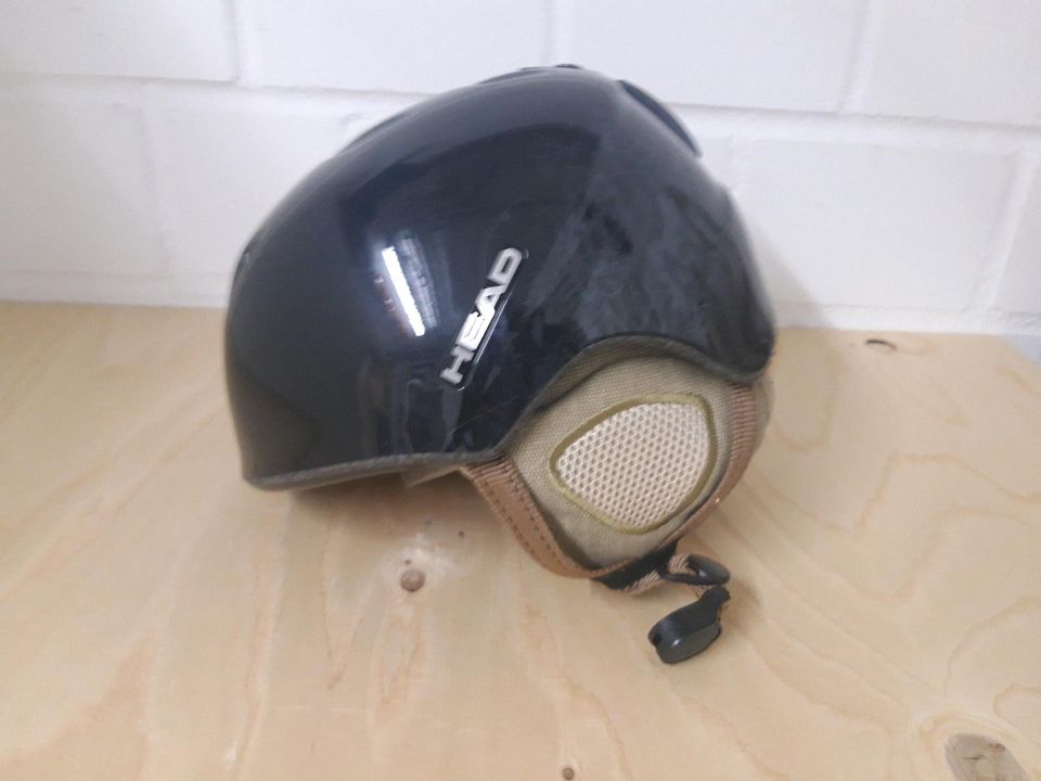 Helm Damen schwarz XS 52-53,5cm in Düsseldorf