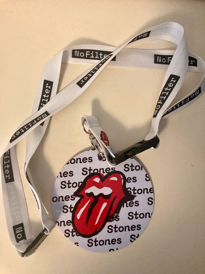 Schlüsselband VIP „No Filter“ Tour The Rolling Stones in Wichtshausen