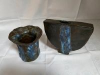 Zwei Vase Keramik, handgefertigt, handgetöpfert für Blumen, Deko Kiel - Ellerbek-Wellingdorf Vorschau