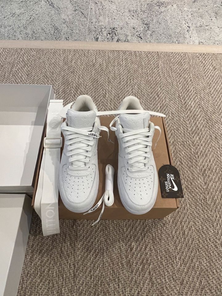 Louis Vuitton x Nike Air Force Low by Virgil Ablohh in Dortmund