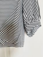 OPUS   Bluse   Weiß schwarz gestreift. 36  -  38  S  -   M Hessen - Bad Homburg Vorschau