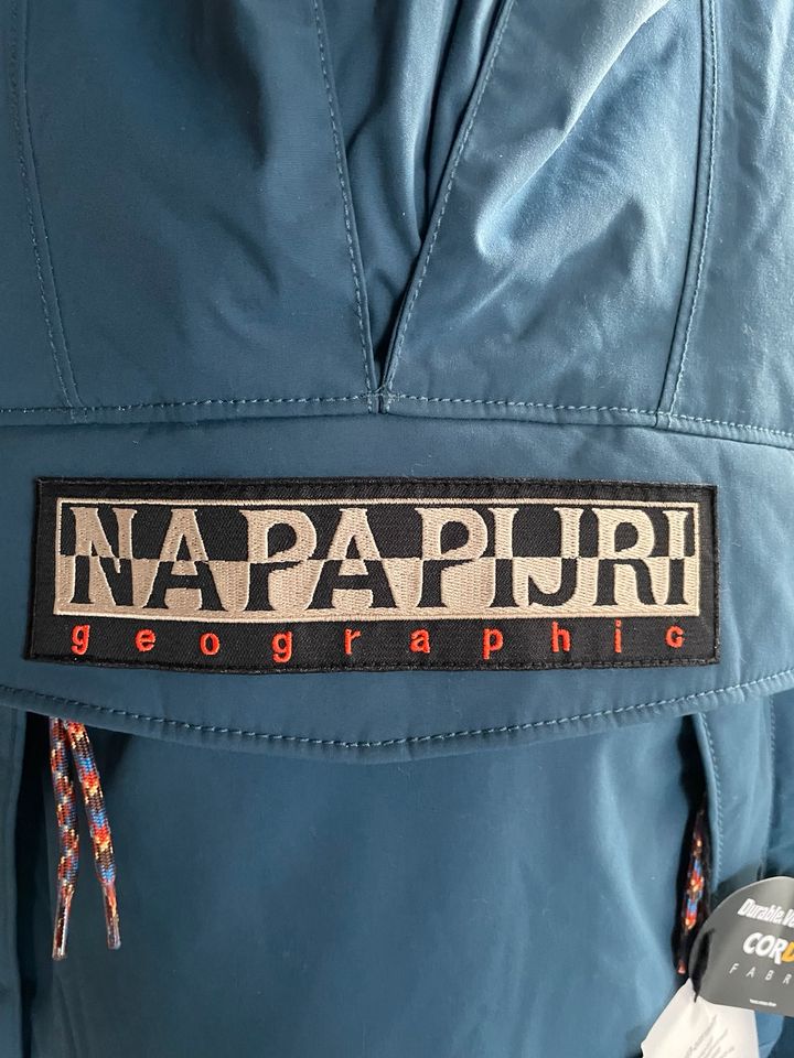 Napapijri Skidoo Lavaredo Jacke Skijacke Parka L/XL Herren Blau in Öhringen