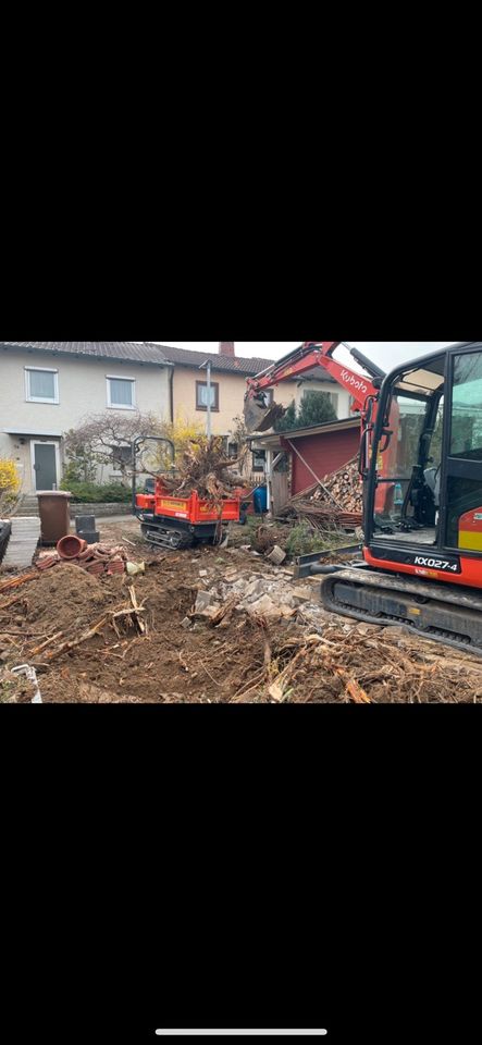 Baggerarbeiten, Abbrucharbeiten, Erdarbeiten in Ilsfeld