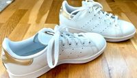 Adidas Stan Smith Sneaker weiß/gold Größe 37 NEUWERTIG Wandsbek - Hamburg Bramfeld Vorschau