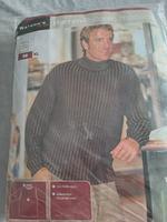 Modischer Herrenpullover XL/56 neu in OVP, schokobraun-melange Bayern - Mömbris Vorschau