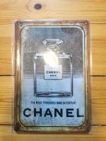 Chanel Blechschild Blech Schild Bild Deko Sammler retro Blogger Berlin - Tegel Vorschau