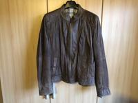 Street One Damen Lederjacke Gr. 42 Braun Cognac, Schafsleder Hessen - Naumburg  Vorschau