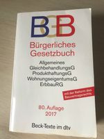 BGB 2017, 80.Auflage, Gut Dortmund - Oespel Vorschau