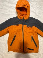 Orange, dunkelgraue Winterjacke mit Kapuze Saarland - Illingen Vorschau