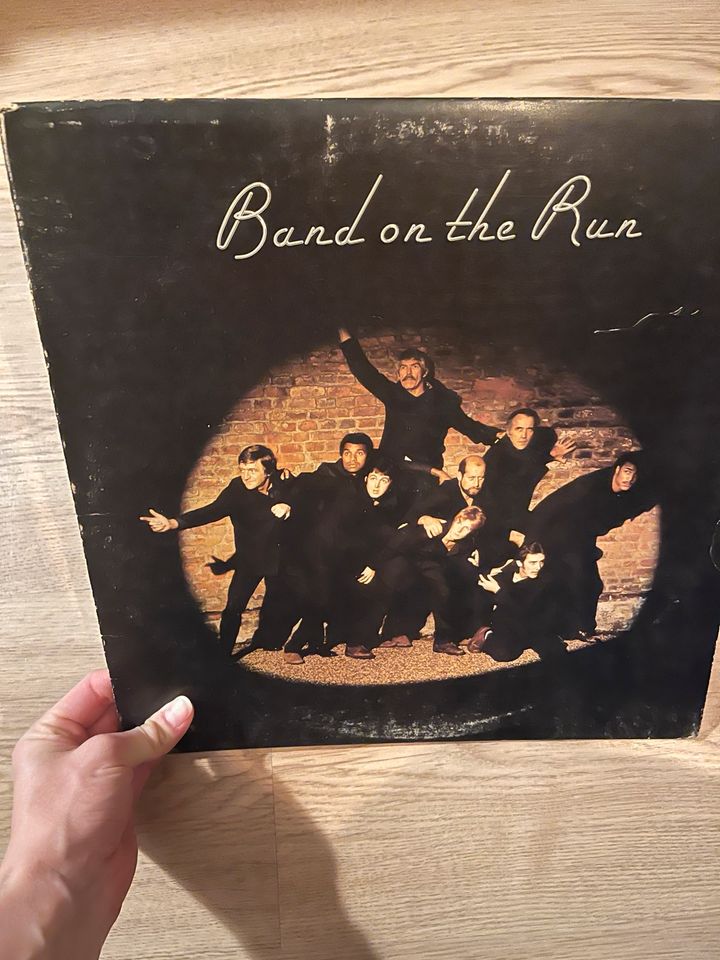 Band on the run Vinyl, Paul McCartney and the Wings in Stuttgart