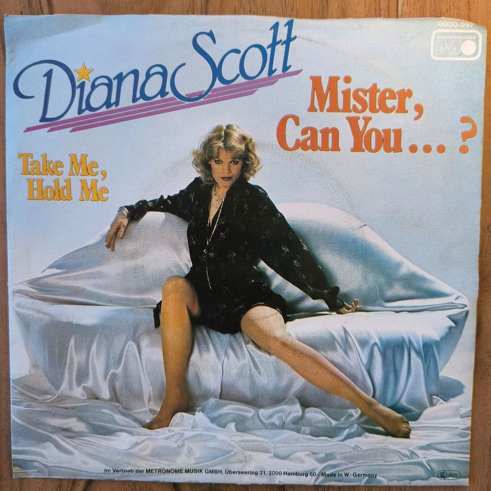 Diana Scott – Mister, Can You ... ? / Take Me, Hold Me, Single in Lübbecke 