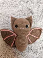 Fliedermaus amigurumi gehäkelt Bayern - Niederaichbach Vorschau