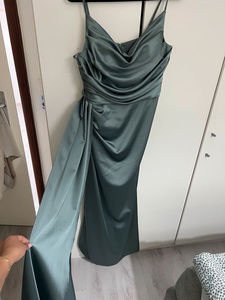 Abendkleid blau-grau/türkis in Dortmund