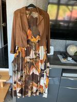 Comma Bianca Damen Kleid mit passender Jacke Gr. 36 braun Bayern - Stockheim Oberfr Vorschau