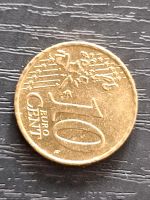 10 Euro Cent Fehlprägung- beidseitig geriffelter Rand, Bayern - Ingolstadt Vorschau