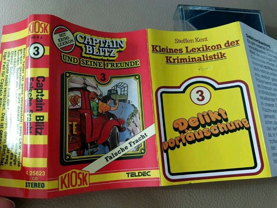 Kassette Captain Blitz 3 Falsche Fracht 1983 Hörspiel in Edemissen
