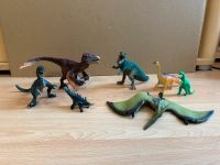 Set 7 Dinosaurier u. a. Schleich Utahraptor Brandenburg - Kleinmachnow Vorschau