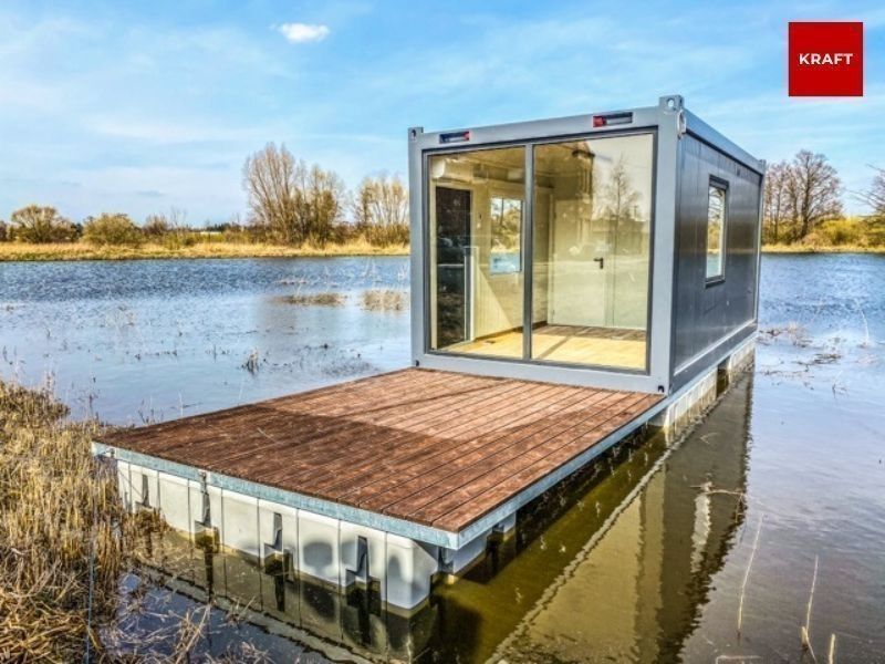 Bürocontaineranlage | 2 Stockwerke | 6 Module | 80 m² in Schwerin