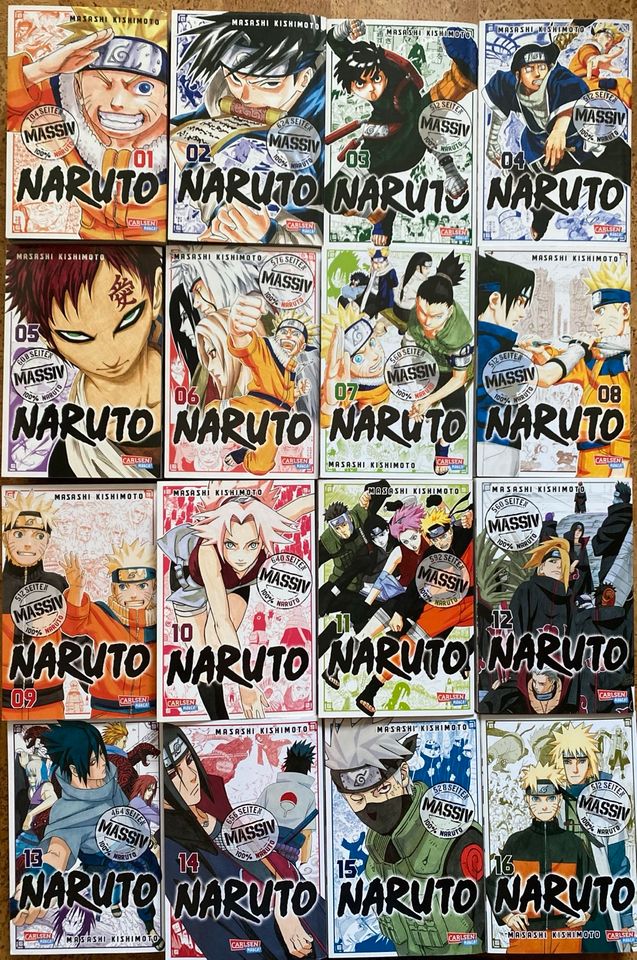 Manga Naruto 1 - 16 in Essen