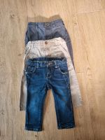 3x Set H&M Chicco Jeans Hosen schwarz beige Gr.74 Bayern - Kissing Vorschau