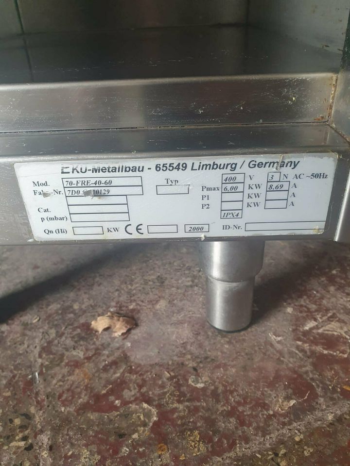 EKU Elektro Friteuse EKU 70 FRE 40-60 gebraucht in Wildau