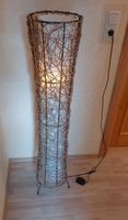 Stehlampe  mit Metal & Holz 120cm Höhe, Ø 26cm Niedersachsen - Vastorf Vorschau