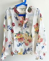 MASSIMO DUTTI Mädchen Bluse Gr. 134-146 weiß Blumen Langarm München - Thalk.Obersendl.-Forsten-Fürstenr.-Solln Vorschau