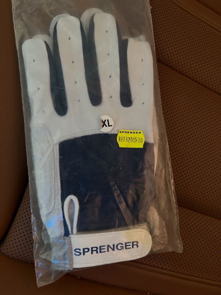 Sprenger Segelhandschuhe XL Neu Kalbsleder in Alsdorf