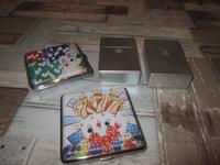 Raucherzubehör Zigarettenboxen Kartenmotiv Pokermotiv Sachsen-Anhalt - Jessen (Elster) Vorschau