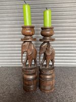 afrikan. Kerzenständer * 2 Stck * original aus Afrika * Elefanten Nordrhein-Westfalen - Dülmen Vorschau
