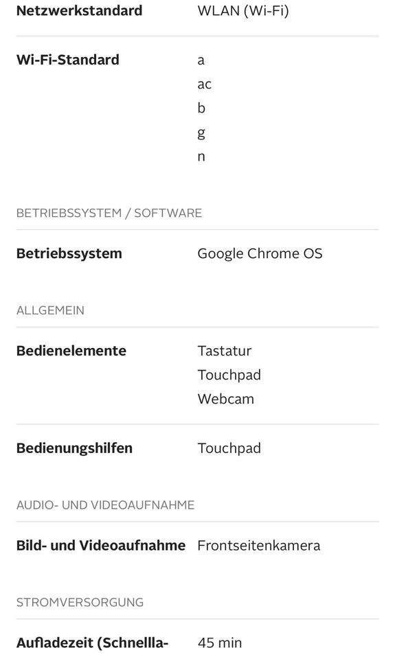 Verkaufe HP Chromebook 128 GB SSD in Halle