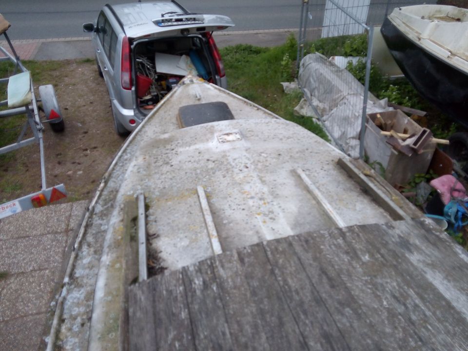 Kajüt Motorfahrtenboot 600cm x 210cm Carina 20 Fuß GFK Ex Segelbo in Alfeld (Leine)