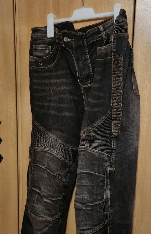 Motorrad Jeans Hose Schwarz Gr. 34 Damen NEU in Dillingen (Saar)