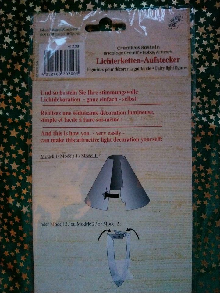 Lichterketten-Aufstecker in Altenberg Sachs