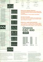 Servicebeilage Grundig Chassis GSC 600 "Büchsenchassis" Bayern - Westheim Vorschau