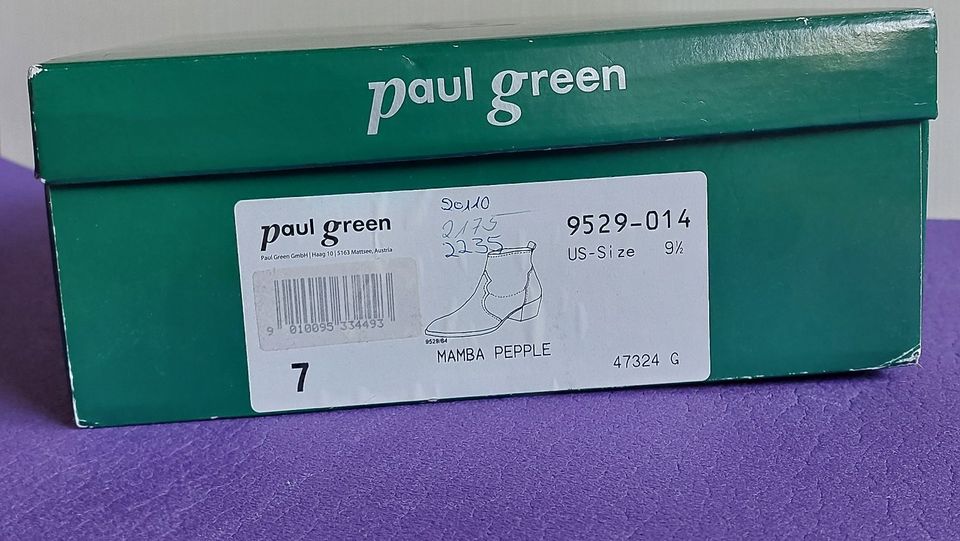 Paul Green Damenstiefellette Reptillederoptik Größe 40,5 in Tettnang