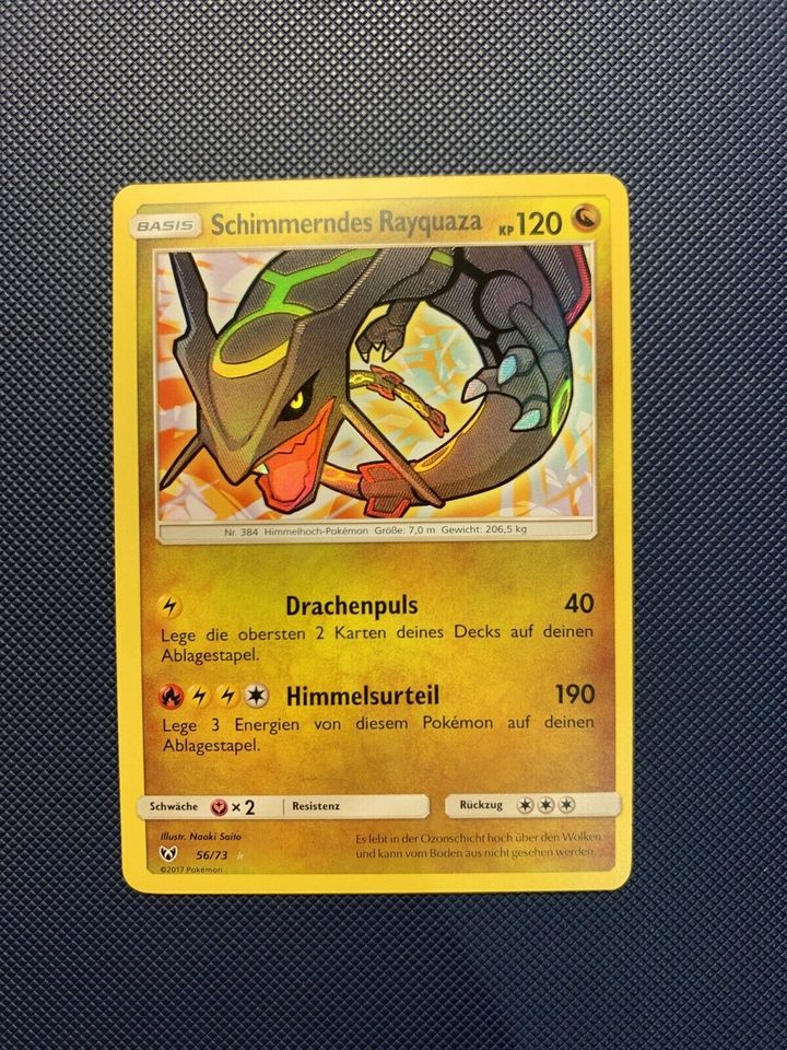 Pokémon (TCG) Secret Rare Schimmerndes Rayquaza in Essen