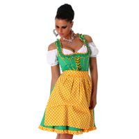 Damen Dirndl grün / Gelb 40/42 Neu Trachten 3 Teiler Baden-Württemberg - Stutensee Vorschau