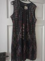 Neu org. Stretch Coline Kleid dunkelblau Muster Gr. XXL 42 44 46 Bayern - Rehau Vorschau