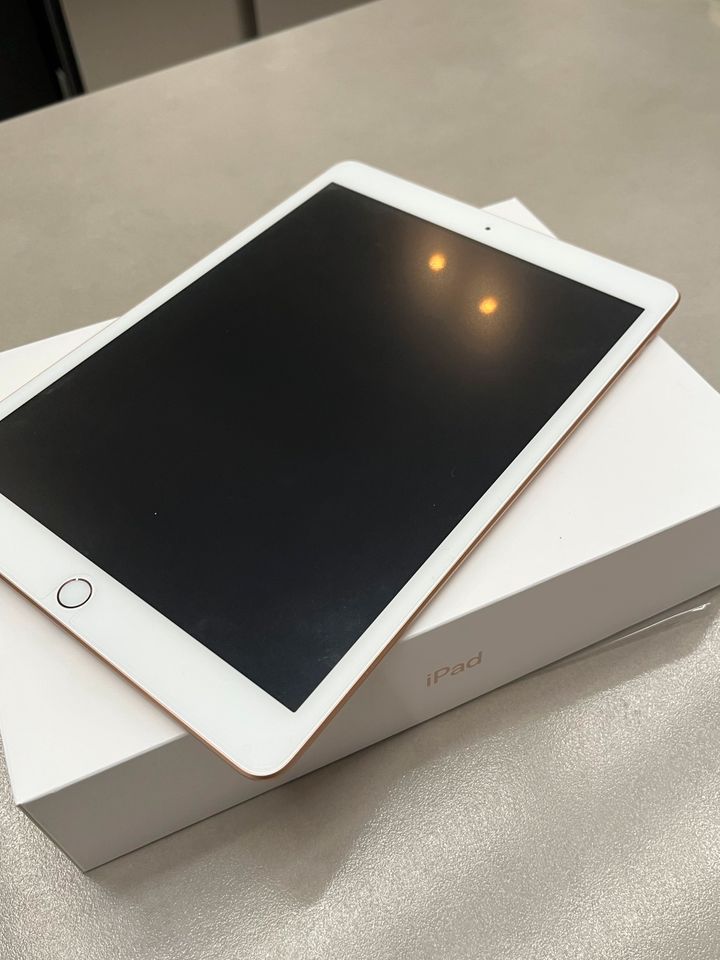 iPad 7.Generation, 128 GB, Rose-gold mit Hülle in Bremen