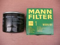 Ölfilter Mann - W811/81  - Kostenloser Versand ! Sachsen-Anhalt - Petersberg (Saalekreis) Vorschau