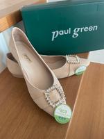Paul Green Balerinas Halbschuhe Samtleder beige Größe 40 neu Bayern - Waldkirchen Vorschau