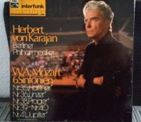 Mozart 6 Sinfonien Schallplatten Herbert von Karajan 3er Box Baden-Württemberg - Schwaikheim Vorschau