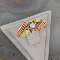 WERT 560 € TRICOLOR FARBSTEIN RING 585/14K GOLD vxlt 85235 Essen - Altenessen Vorschau